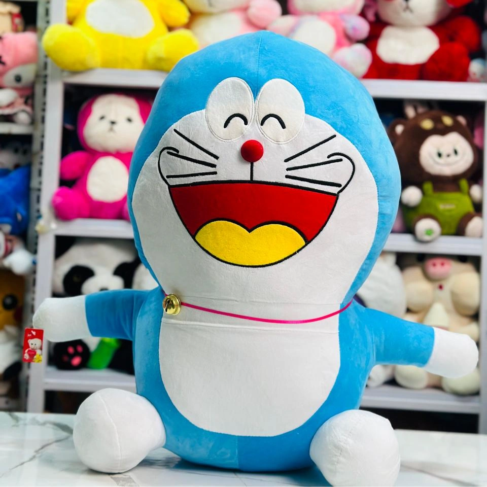 Doraemon Plush Toy for Kids | Soft & Cuddly Cartoon Character Doll"
