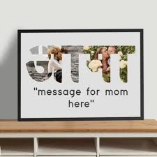 Mom’s Memories: A Beautifully Crafted Aama Printed Photo Frame