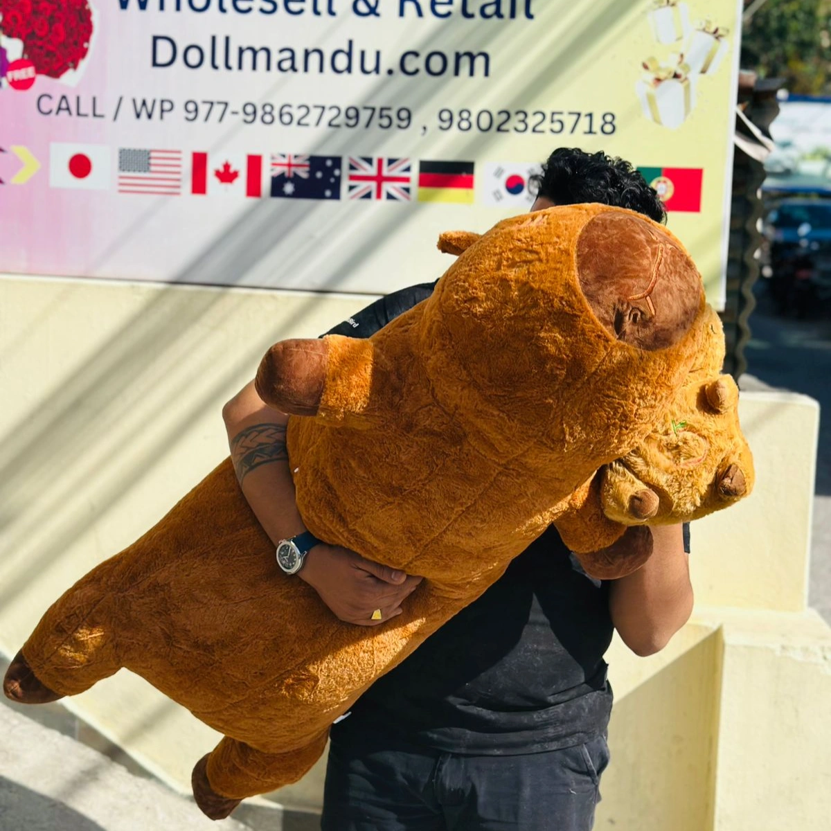 Giant Capybara Cuddle Plush Toy