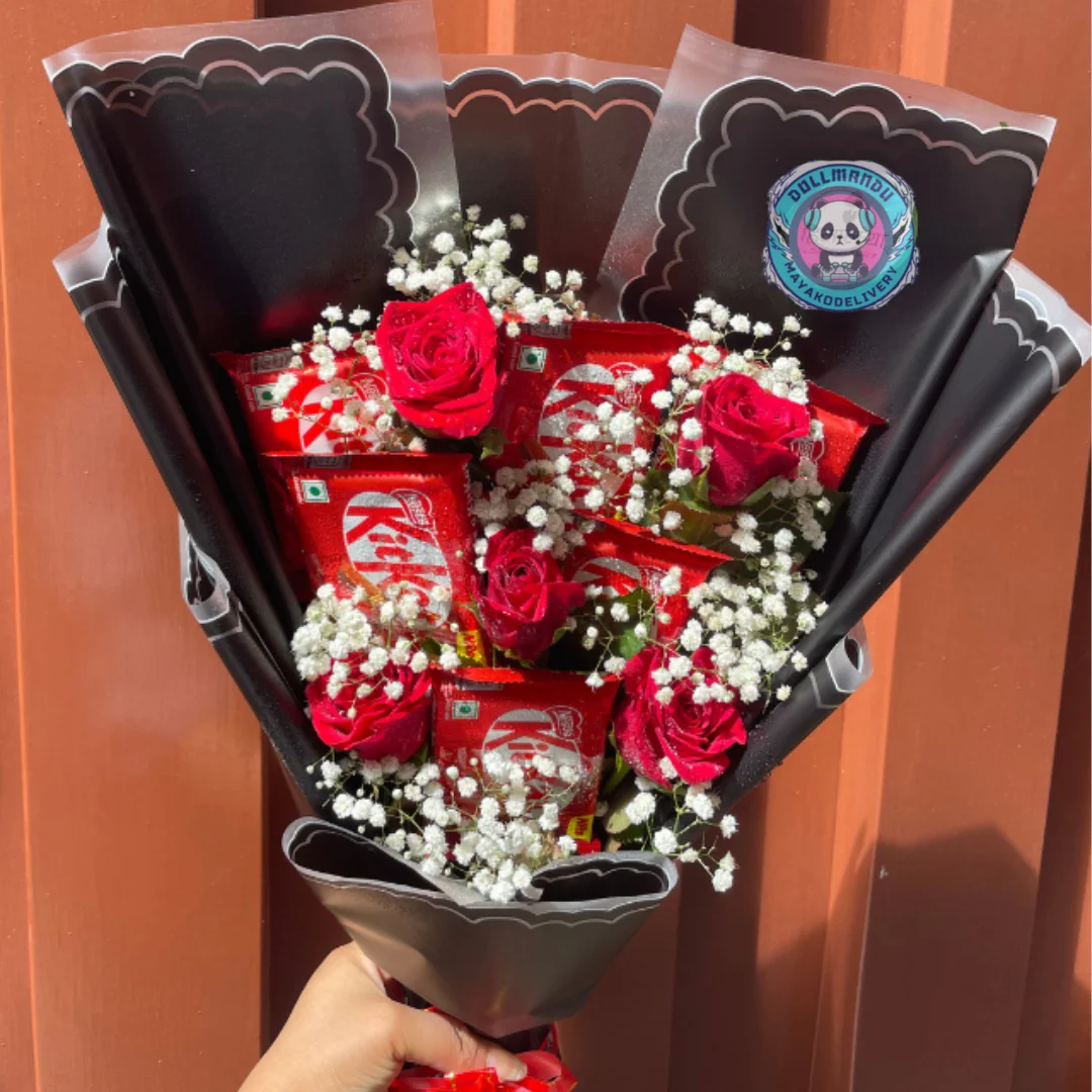 Sweetheart KitKat Roses