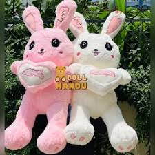 Cute Bunny Love Teddy Bear