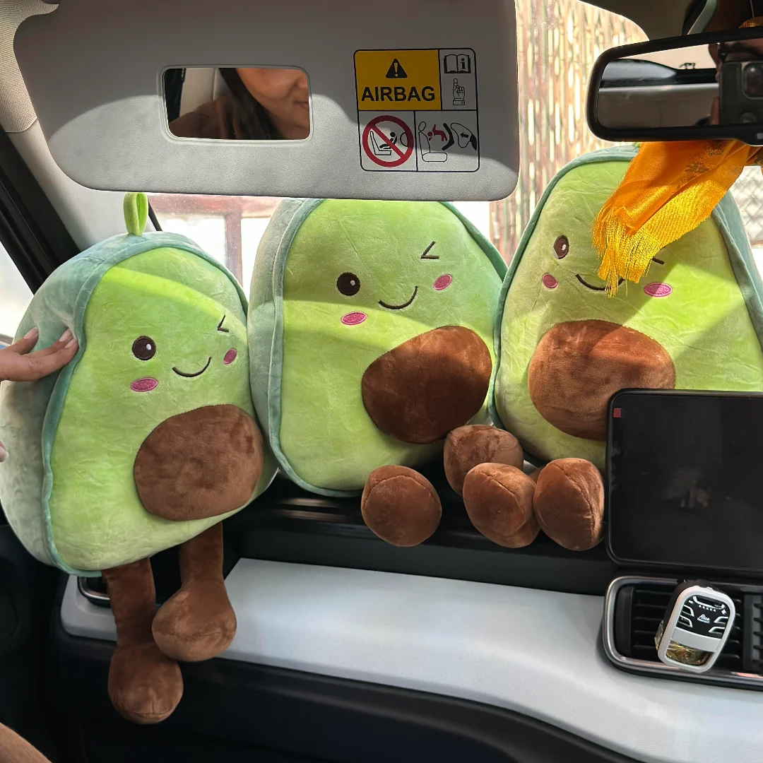 Cute Avocado Plush Doll