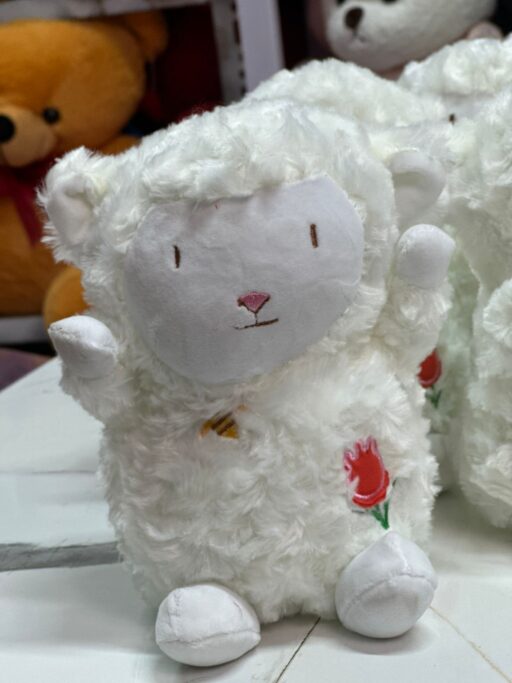 WoolyJoy Sheep Doll – Cute Farm Animal Plush