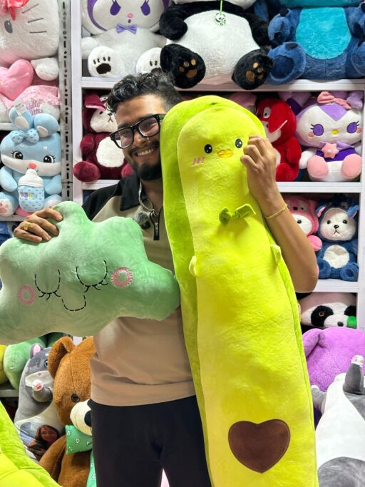 Avocado Combo – Hugging Avocado Doll with Cloud Plush Pillow Set 🌿🥑☁️